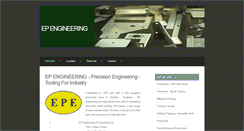 Desktop Screenshot of epengineering.co.uk